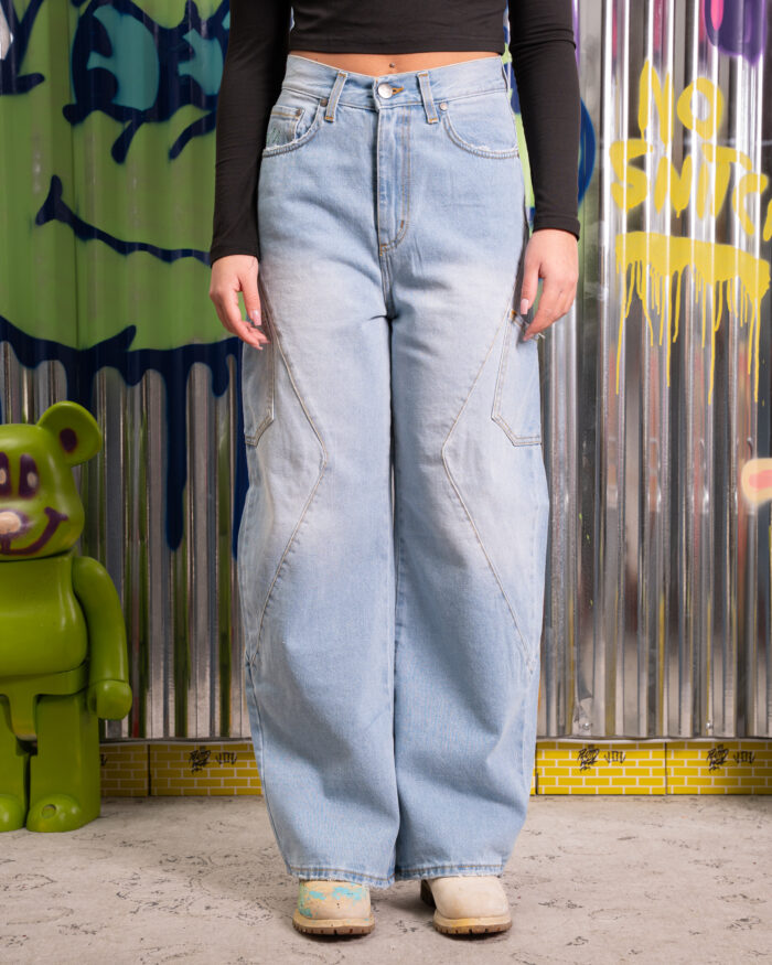 PANTALONE ADULTO ROMBO - BLU