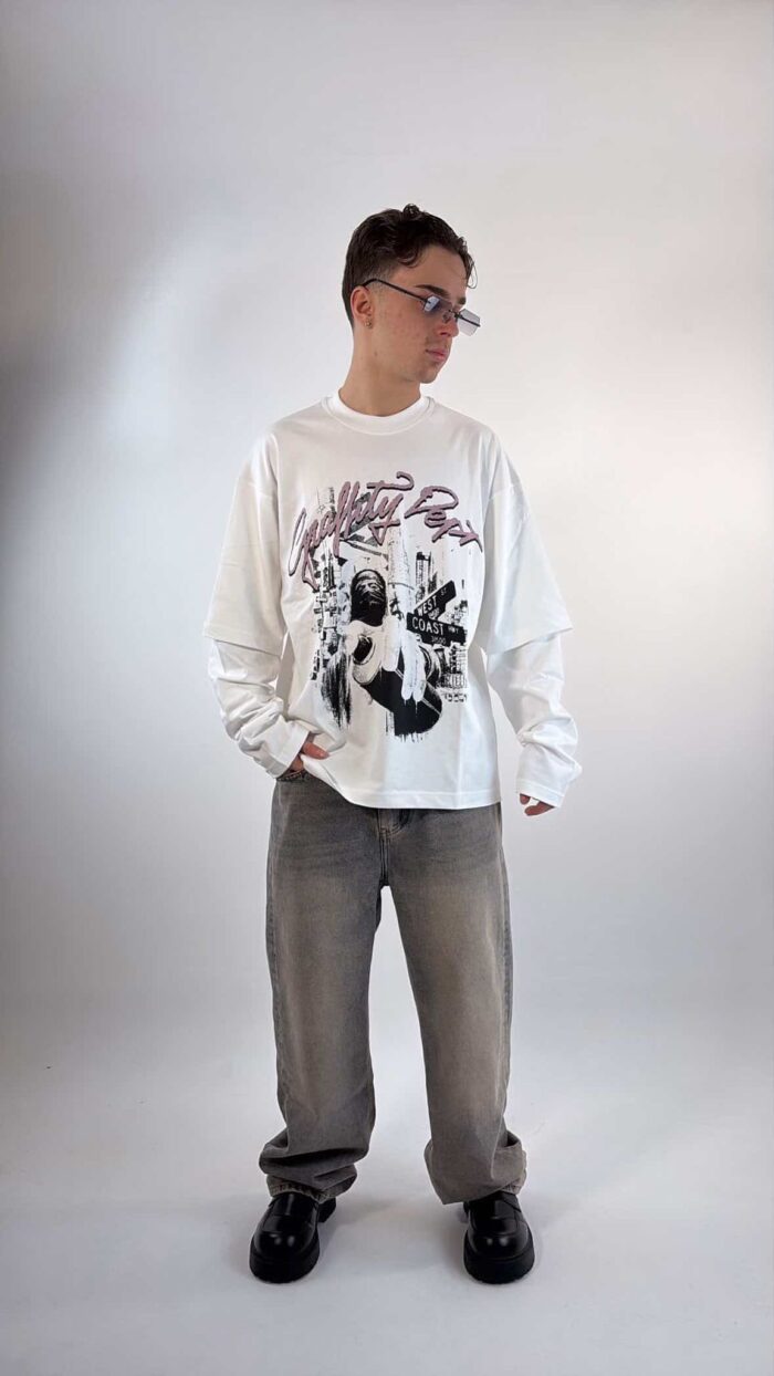Longsleeve GRAFFITY bianca